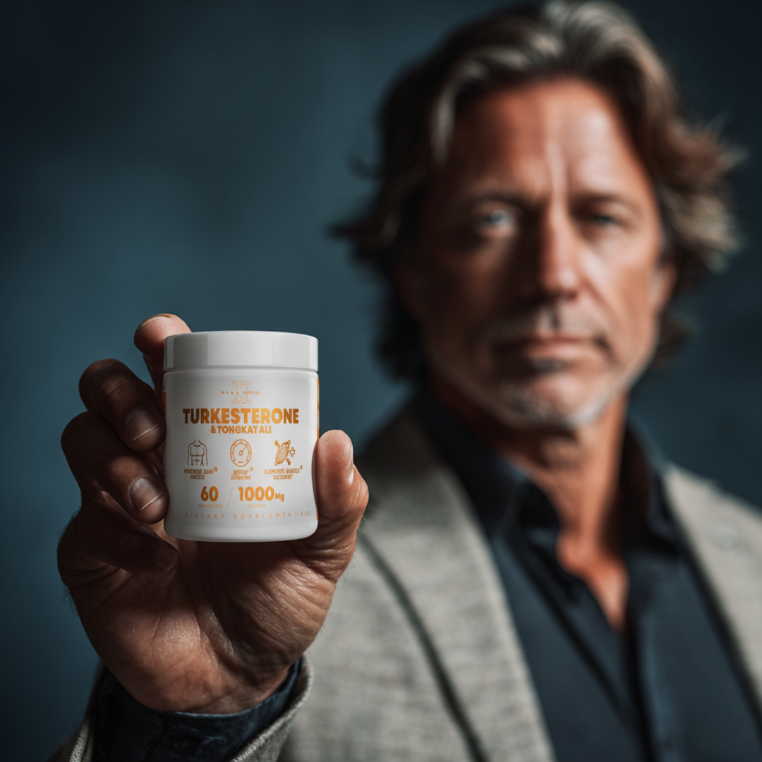 TURKESTERONA & TONGKAT ALI: Potenciador natural de la Testosterona