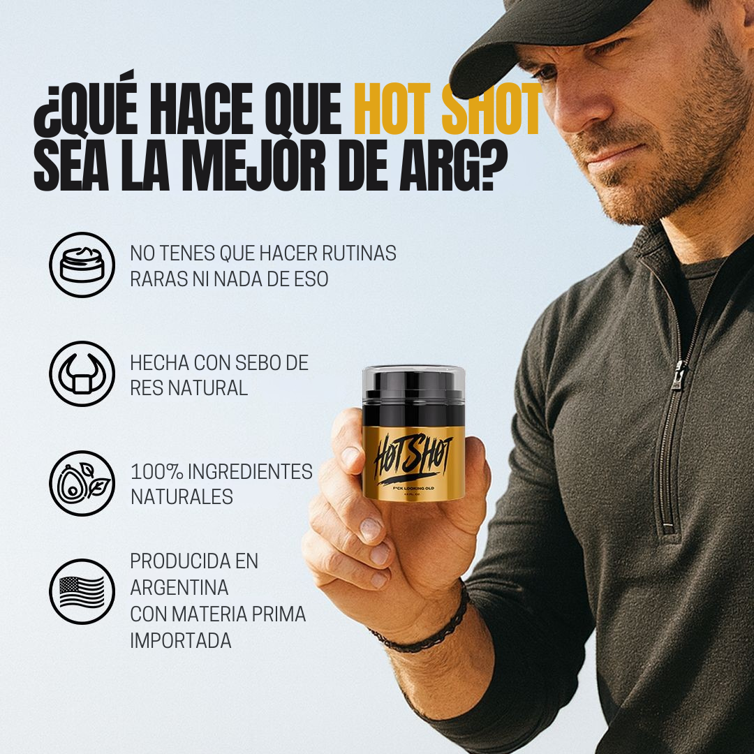 Hot Shot: Crema hidratante Anti-Age para hombres