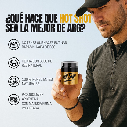 Hot Shot: Crema hidratante Anti-Age para hombres
