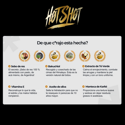 Hot Shot: Crema hidratante Anti-Age para hombres